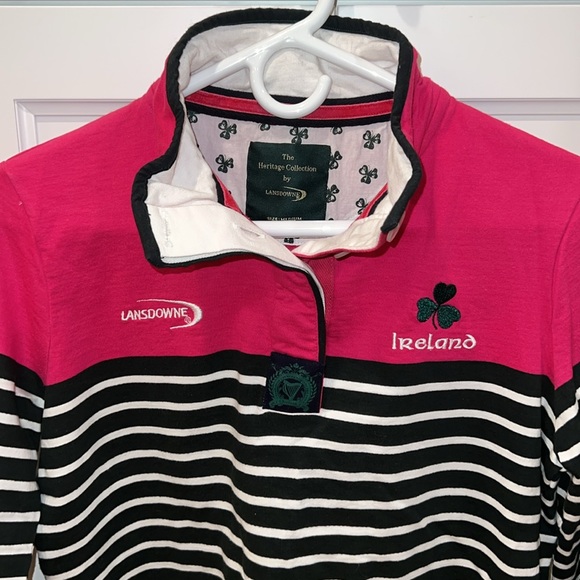 Authentic Irish Rugby shirt Lansdowne Size Small/Medium Ireland St Patrick’s Day - Picture 7 of 8